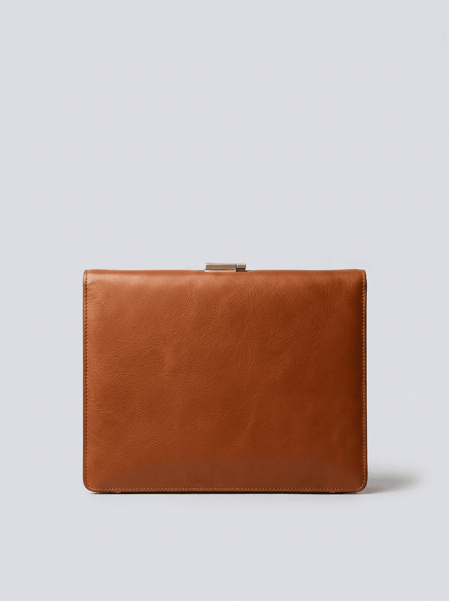 The Attaché, cognac leather
